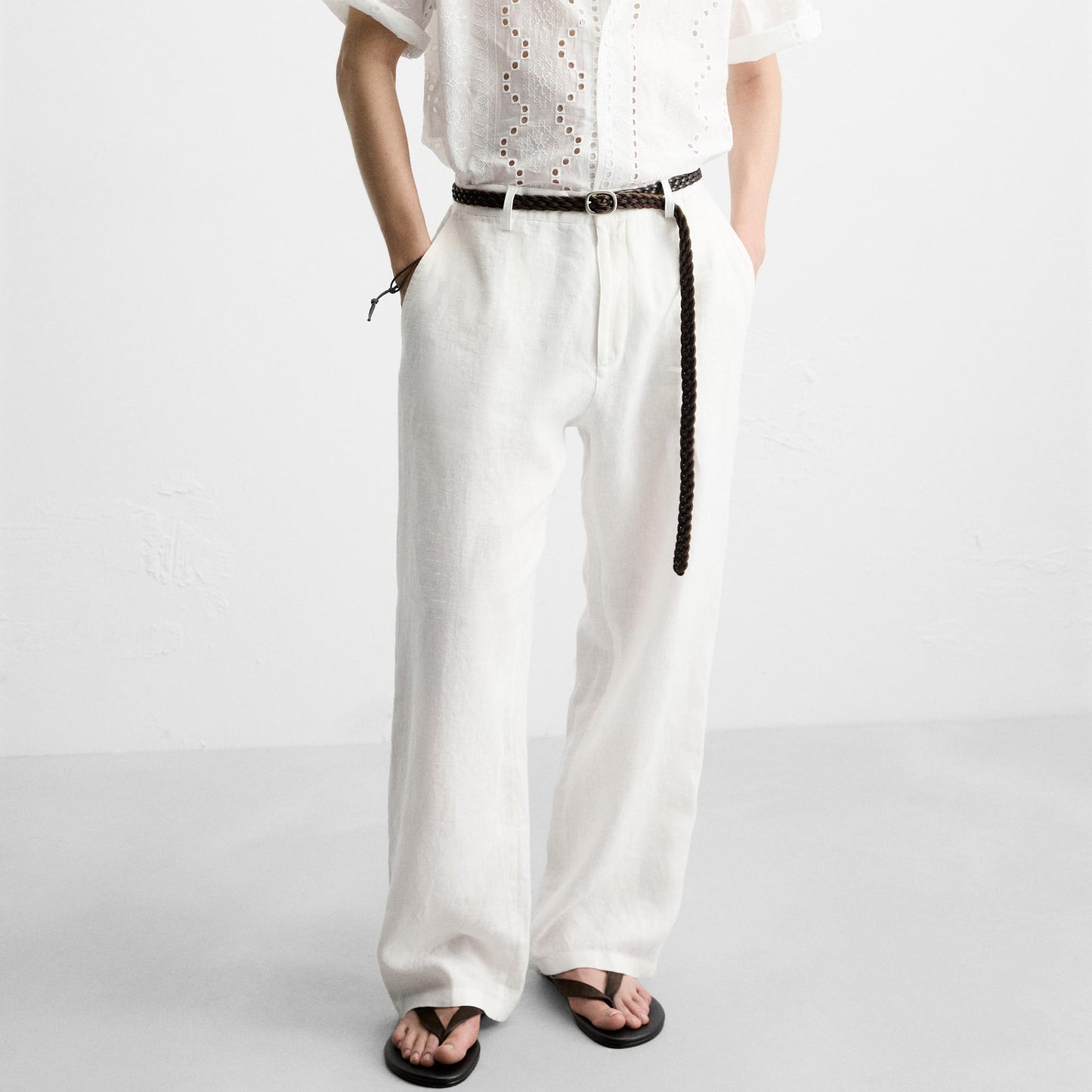 The Leros Linen Trouser
