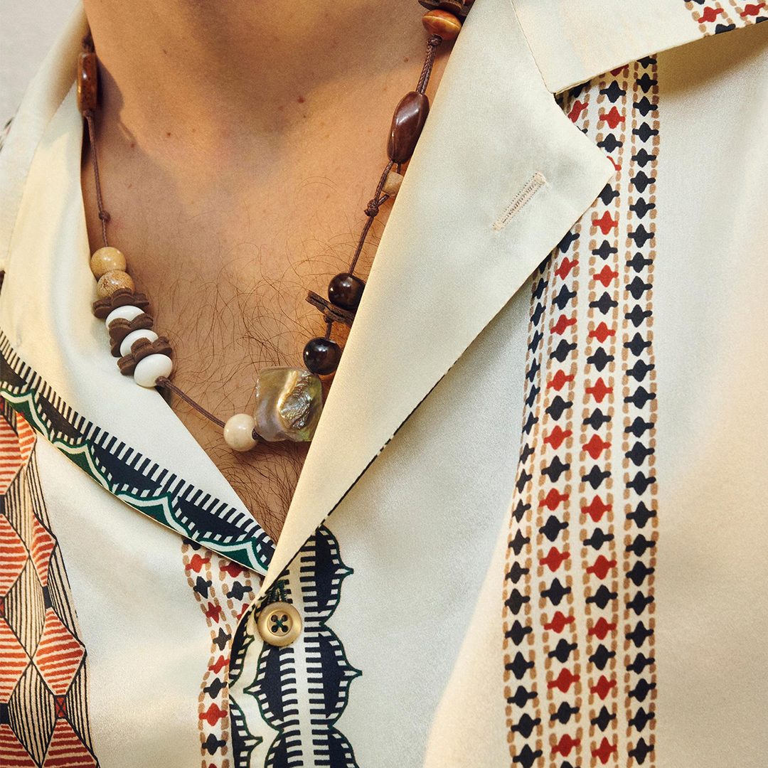 The Dunes Silk Shirt
